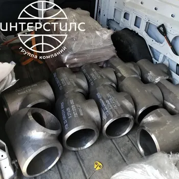 Стальной тройник равнопроходной 76 мм 10 мм 09Г2С ГОСТ 17376-2001 купить в Норильске